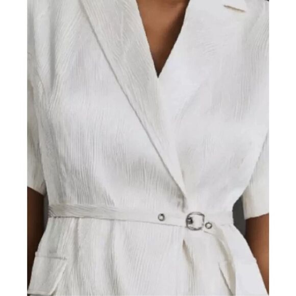 Anthropologie x 4SI3NNA Lorenzo Short-Sleeve Belted Blazer Dress Size XS - Picture 3 of 11